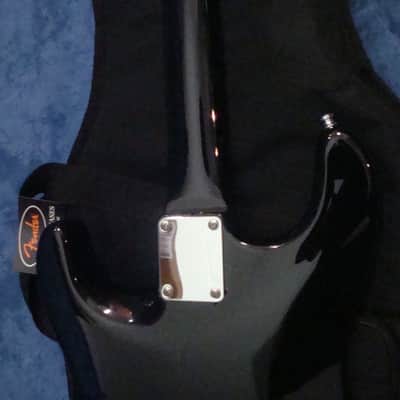 Custom Semi-Hollow Body Thin Line Strat w Lindsey Fralin Split Blade P'ups Black image 18