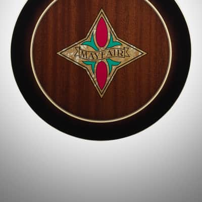 Epiphone Mayfair 5-String Banjo, Red Brown Mahogany image 6