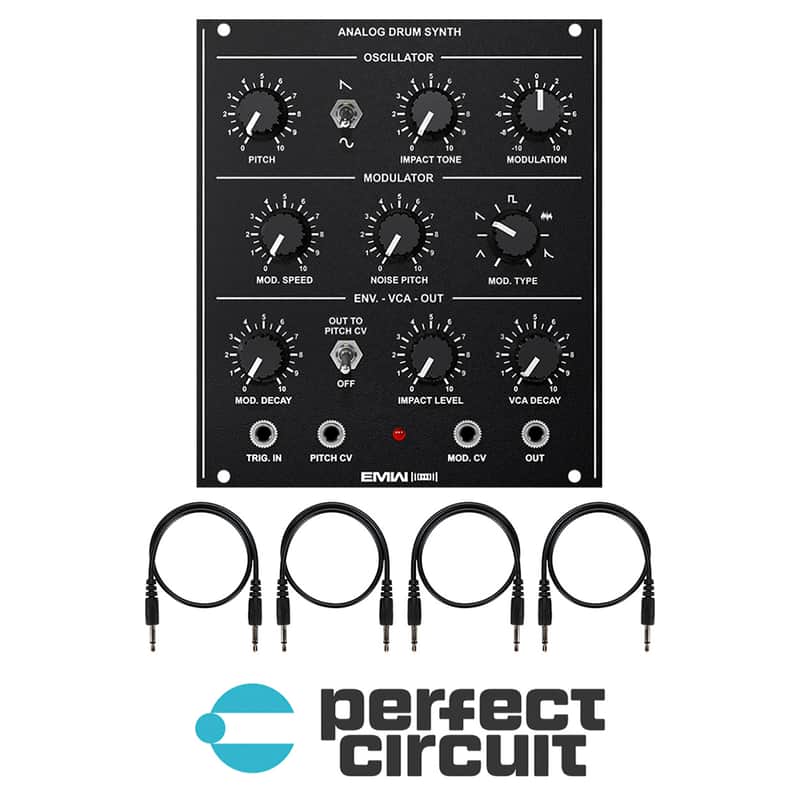 EMW Analog Drum Synth (BLACK) image 1