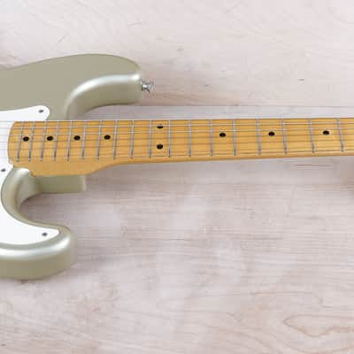 Fender ST-57 Stratocaster Reissue CIJ 1996 Aged Inca Silver Japan w/ Bag image 2
