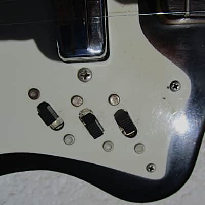 Alamo Fiesta Guitar, 1960's , Antonio, Texas, USA, 3 PU's, Case image 8