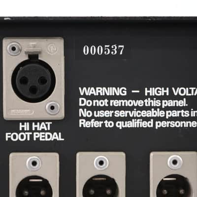 Simmons SDSV Electronic Analog Modular Drum Synthesizer w/ XLR Cables #50522 image 13