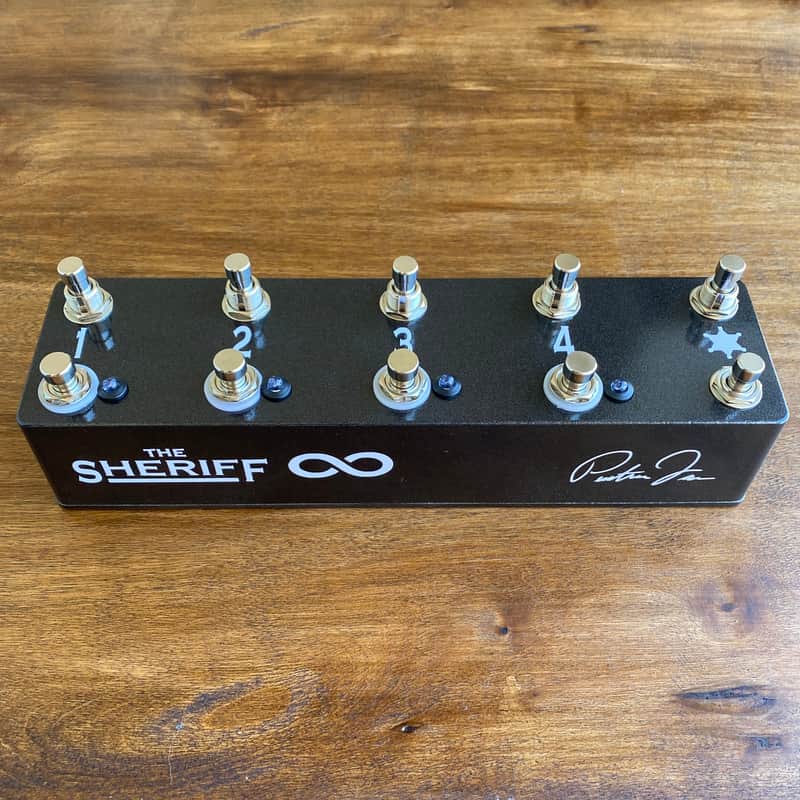 Preston Pedals The Sheriff - Looper and Midi Controller 2022 Galaxy Black image 1