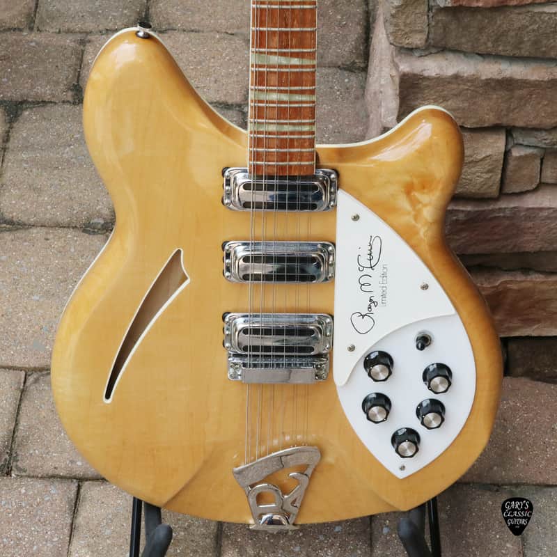 1990 Rickenbacker 370/12 Roger McGuinn Mapleglo