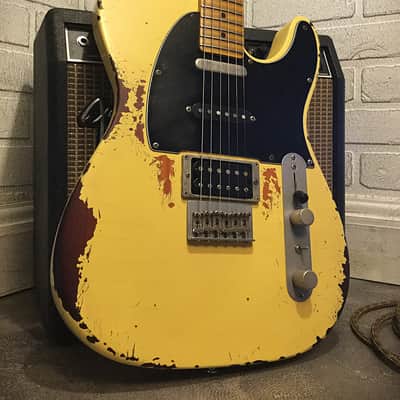 Relic Fender Modern Player Telecaster Plus Electric Guitar by Nate's Relic Guitars image 1