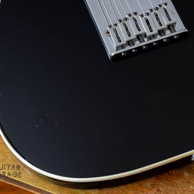 2002 Fender Japan Aerodyne Telecaster Black with cream binding P90 matching headstock - RARE CIJ! image 17