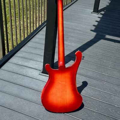 Rickenbacker 4001 "Mono" Bass 1968 - a dead mint Fireglo example w/an original Bill of Sale ! image 4