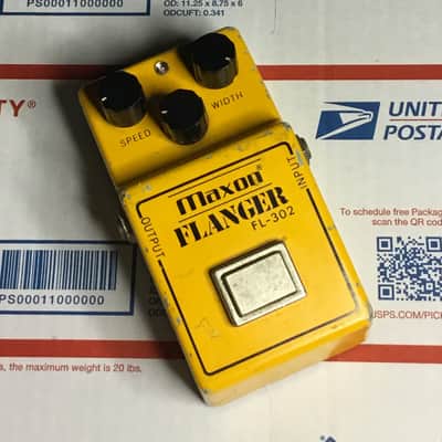Maxon FL-302 - Vintage Yellow 9v 3 knob image 1