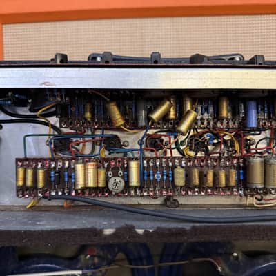 Vintage 1963 Vox AC30 2×12 Copper Top Blues Guitar Valve Amplifier Combo *1960s* image 16
