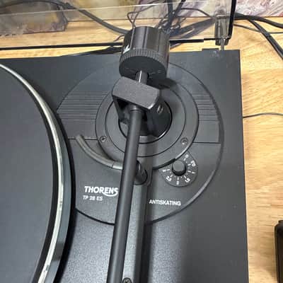 Thorens TD 280 Black Made In Germany turntable Anti Skating Tone Arm Audiophile image 5