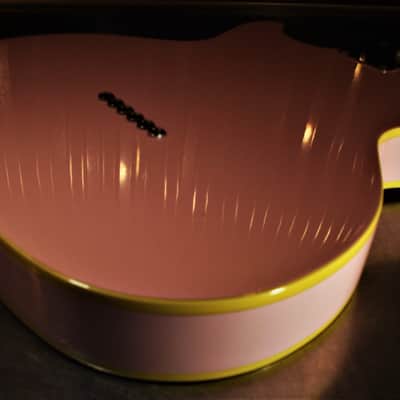 Strings & Things St. Blues Custom Bluesmaster II 1984 Shell Pink. Guitar that ruined Billy Squier image 12