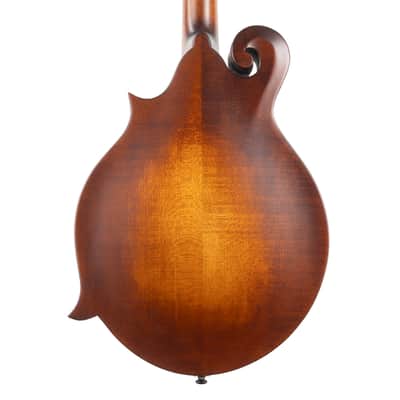 Eastman MD315 F-Style Mandolin Adirondack Wide Neck - Amberburst image 3
