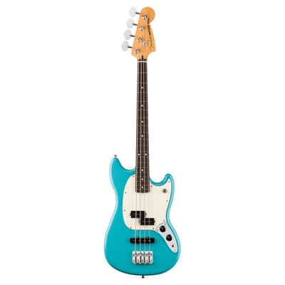 Fender Player II Mustang Bass PJ RW AQB image 1