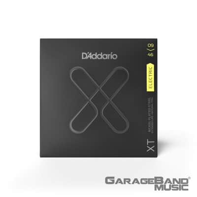 D'Addario XT Electric Nickel Plated Steel, Super Light Top/Regular Bottom, 09-46 image 1