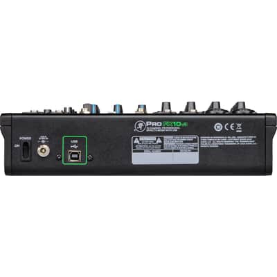 Mackie ProFX10v3, (6) XLR cables, (6) 1/4 cables Bundle image 6