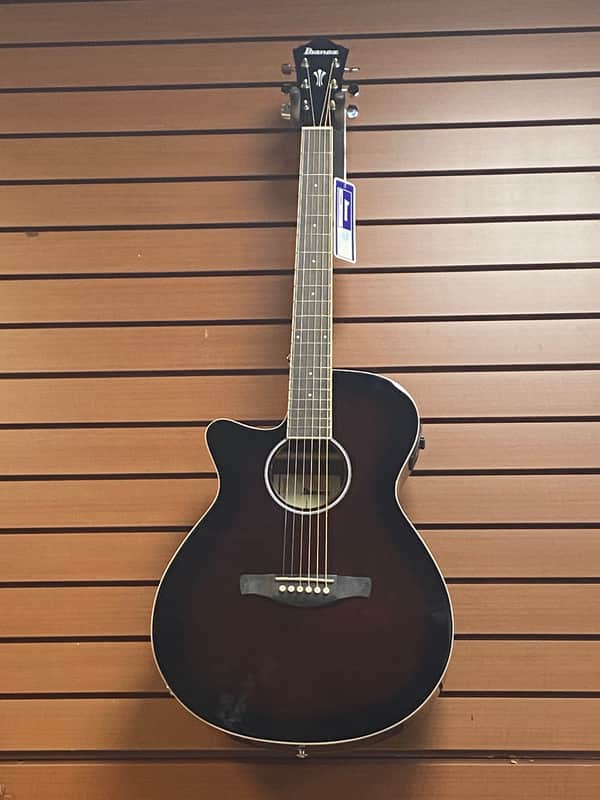 Ibanez Artwood Series AEG7LDVS 2026 - Dark Violin Sunburst image 1