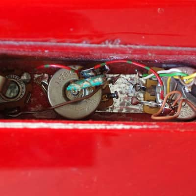 1981 Kramer USA Vanguard Strathead Flying Vee Trans Red San Dimas Charvel Vibe! image 16