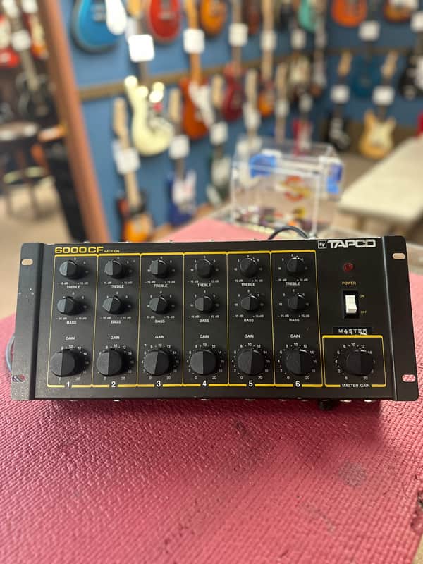 ElectroVoice EV TAPCO 6000CF 6-Channel Mixer - 1970's Vintage image 1