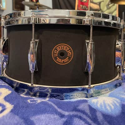 Gretsch G4164BC USA Custom Black Copper 6.5x14" Snare Prototype image 2
