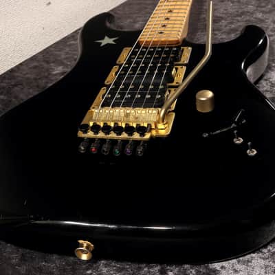 Kramer Sambora Signature Guitar 1989 Black w/ Gold Hardware image 11