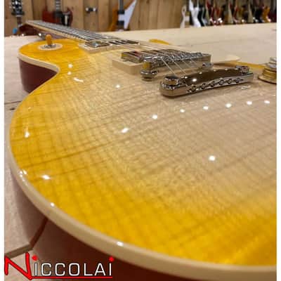 Gibson Les Paul Standard 50s Custom Shop Top Lemon Burst image 8