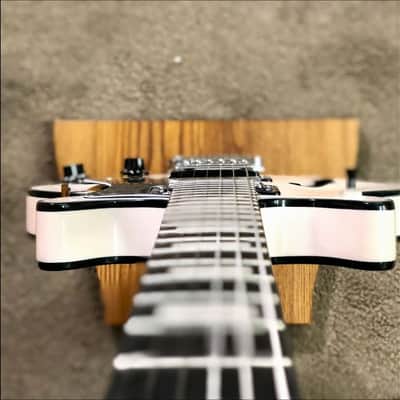 Hagstrom Alvar Maple Body in Swedish Frost with Hagstrom Gigbag image 5