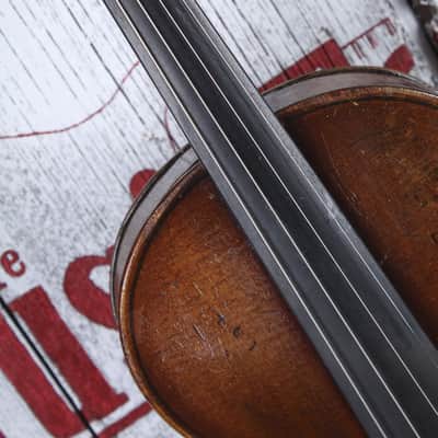 Jackson-Guldan Vintage The Guldan 4/4 Violin Made in the USA with Case and Bow image 12
