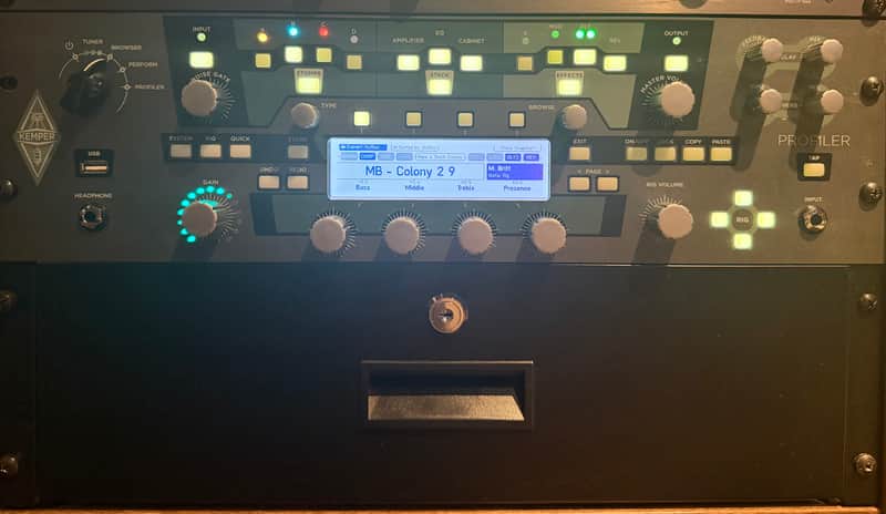 Kemper Amps Profiler Rack 2013 - 2025 - Black image 1