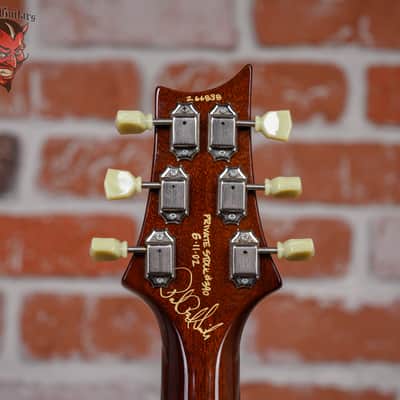 PRS Private Stock #309 McCarty Curly Maple Top Tiger Eye w/Brazilian Rosewood 2002 w/OHSC image 10