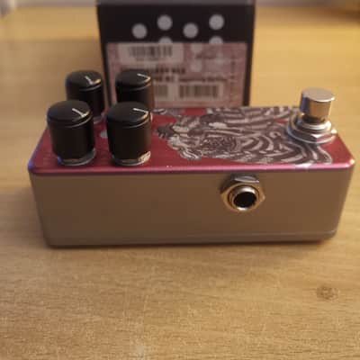 One Control Strawberry Red Overdrive RC Japonism Edition OC-SRODRCn 2024 - Custom Screen printed image 6