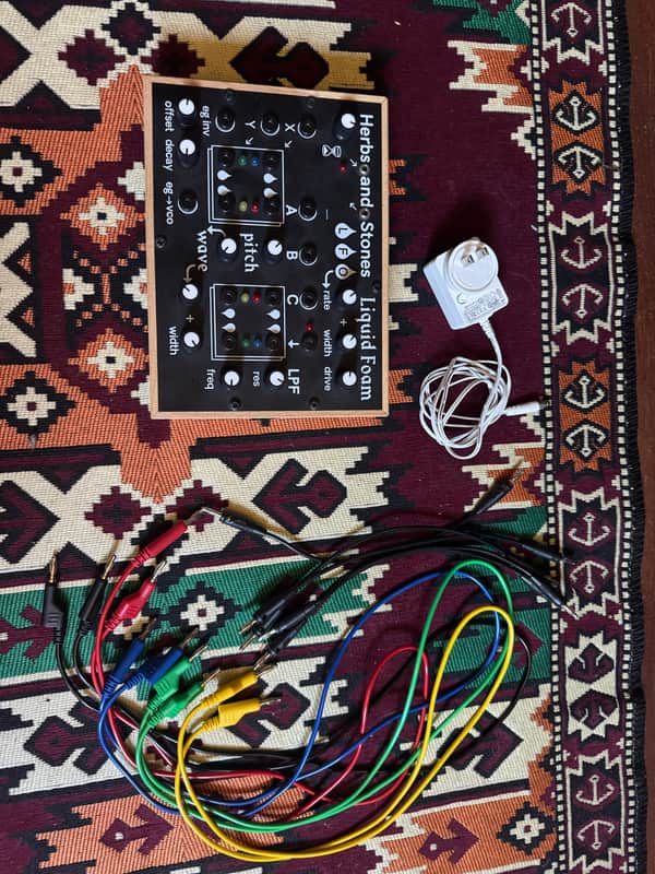 Herbs and Stones Liquid Foam Desktop Monophonic Analog Groovebox
