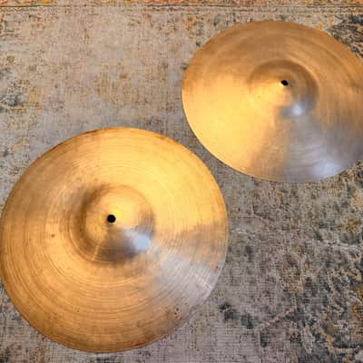 RARE Vintage Zildjian ISTANBUL K PAPER THIN HIHATS 12” at Only 393 Over 406 g! ULTRA LIGHT WHISPY! image 4