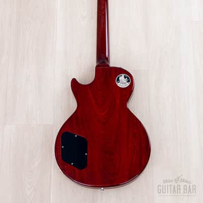 2022 Gibson Custom Shop Historic 1959 Les Paul Standard R9 70th Anniversary Washed Cherry Sunburst Gloss image 3