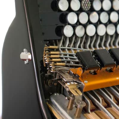 JUPITER Chromatic accordion (B-system, Bayan) with free-bass. Voices by A.Gavrilin image 6