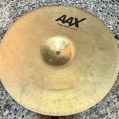 Sabian 14" AAX Stage Hi-Hat Cymbals (Pair) 1993 - 2001 - Brilliant image 4