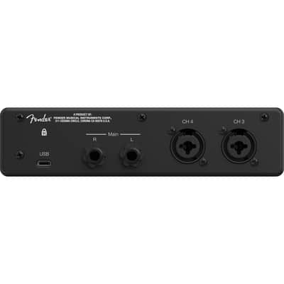 Fender Quantum LT4 Audio Interface - Black image 2