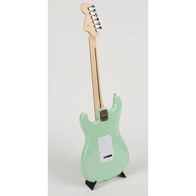 Squier FSR Affinity Series Stratocaster H Electric Guitar, Laurel Fingerboard, Surf Green image 2