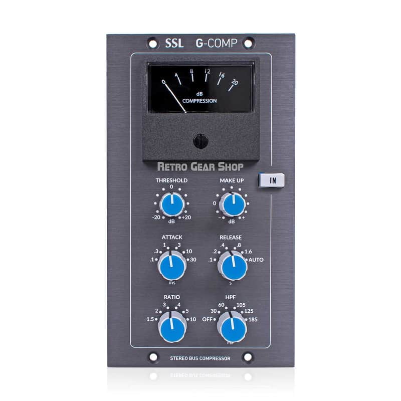 Solid State Logic SSL G Comp 500 Series Stereo Bus Compressor Used image 1