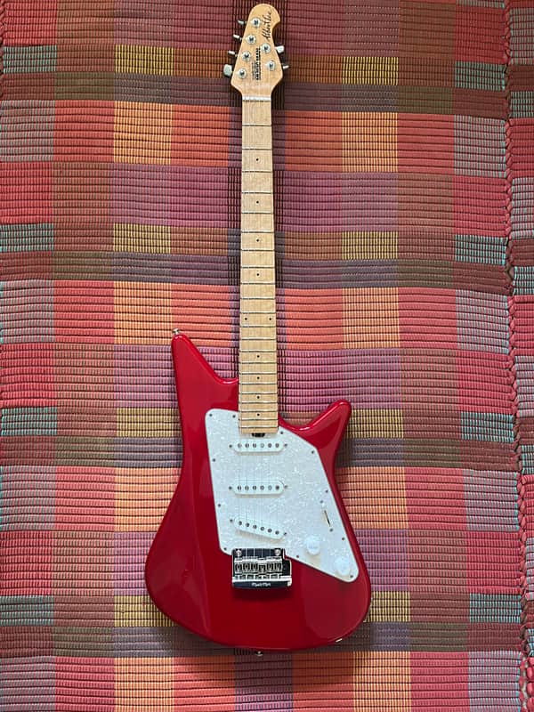 Ernie Ball Music Man Albert Lee SSS - Translucent Red - 2013 - EBMM - *Made In USA* image 1