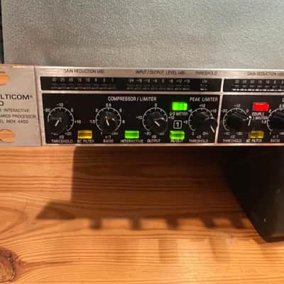 Behringer Multicom Pro MDX4400 4-Channel Audio Interactive Dynamics Processor 2000s - Black / Silver image 2