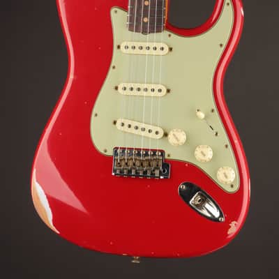 Fender Custom Shop 1962 Stratocaster Time Machine Series Aged Seminole Red/Relic image 5