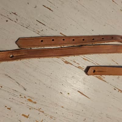 Gibson Acoustic Leather Vintage Guitar Strap image 7