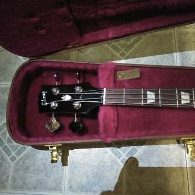 Gibson SG Standard Bass 2018 Walnut with Case image 4