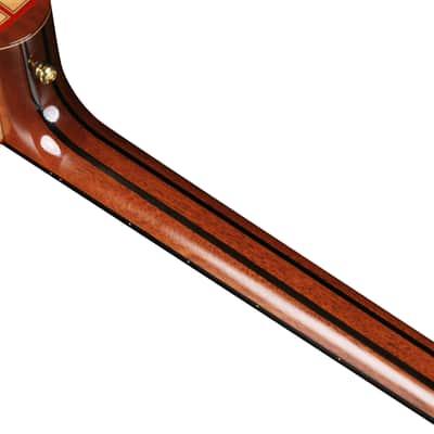 Natasha JC48 - European Spruce and Spalted Maple Acoustic Guitar - Gloss image 7