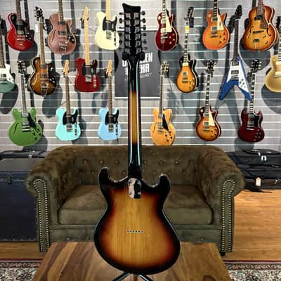 Danelectro '66-12 Transp. 3 Tone Sunburst 12-String + NEW image 10