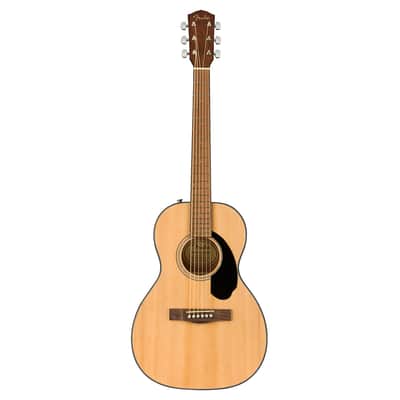 Fender CP-60S Parlor Acoustic Guitar - Natural w/ Walnut FB image 2
