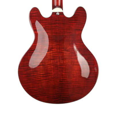 Eastman T486 Thinline Hollow Body Electric Guitar - Classic Finish image 5