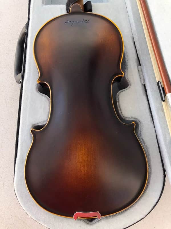 Hand-Crafted Paganini Model 4/4 Violin | Solid Wood, Ebony