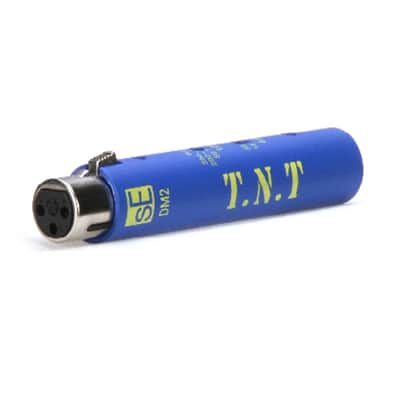 sE Electronics DM2 TNT 1-channel Active Inline Preamp Bundle w/Pig Hog PHM10 8mm Mic Cable and Liquid Audio Polishing Cloth image 5