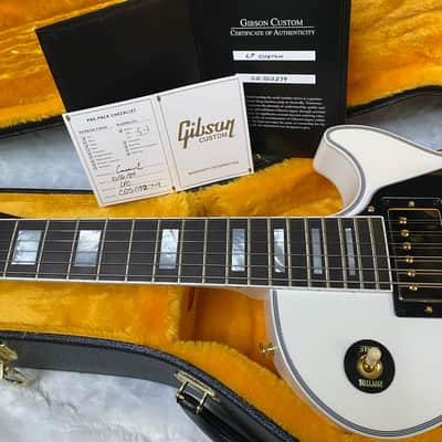 NEW! Gibson Les Paul Custom - Alpine White - Ebony Board - Authorized Dealer - 10.3 lbs - G06430 image 13